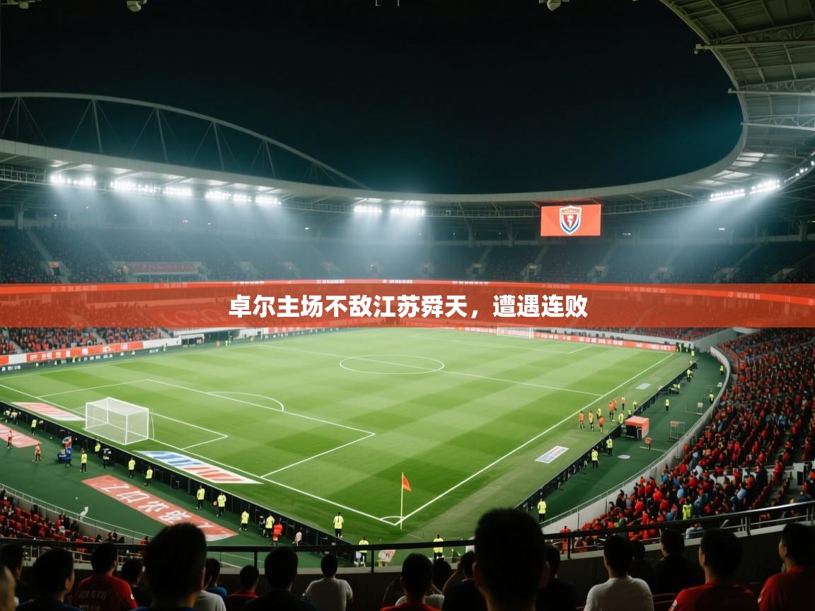 卓尔主场不敌江苏舜天，遭遇连败